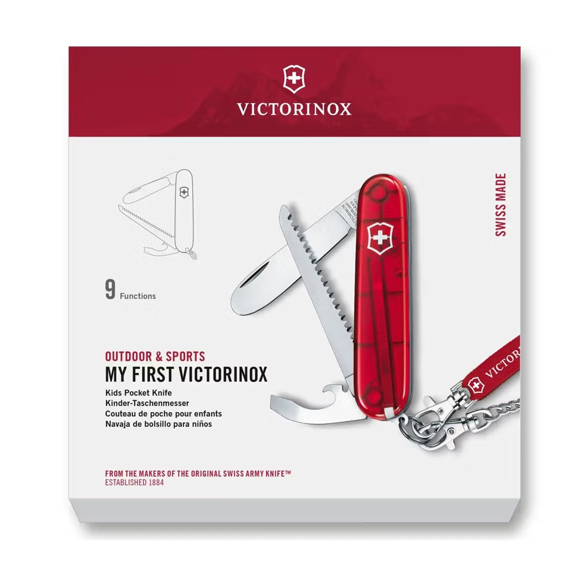 VICTORINOX MY FIRST, 84MM NOZ 