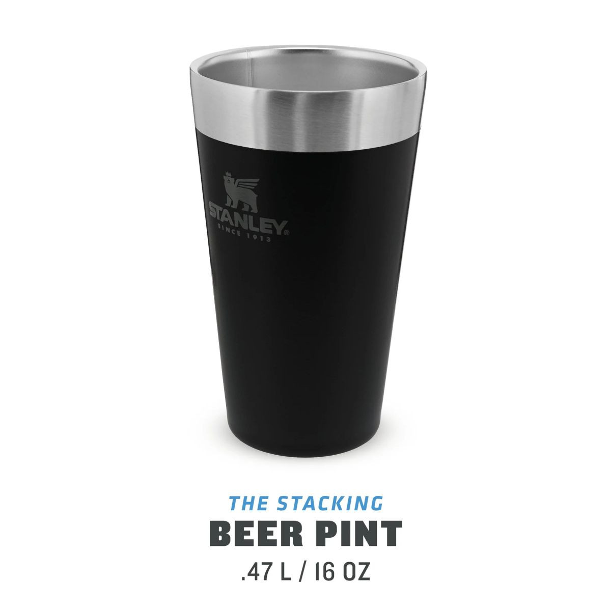 Stanley Adventure Stacking Beer čaša 0.47L crna 