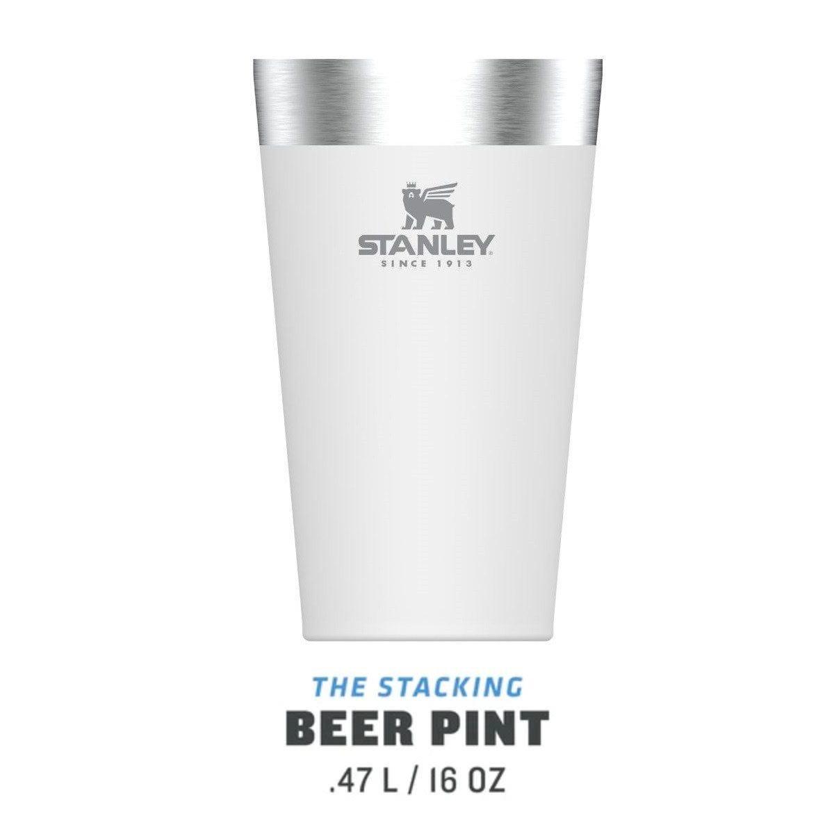 Stanley Adventure Stacking Beer čaša 0.47L bijela 
