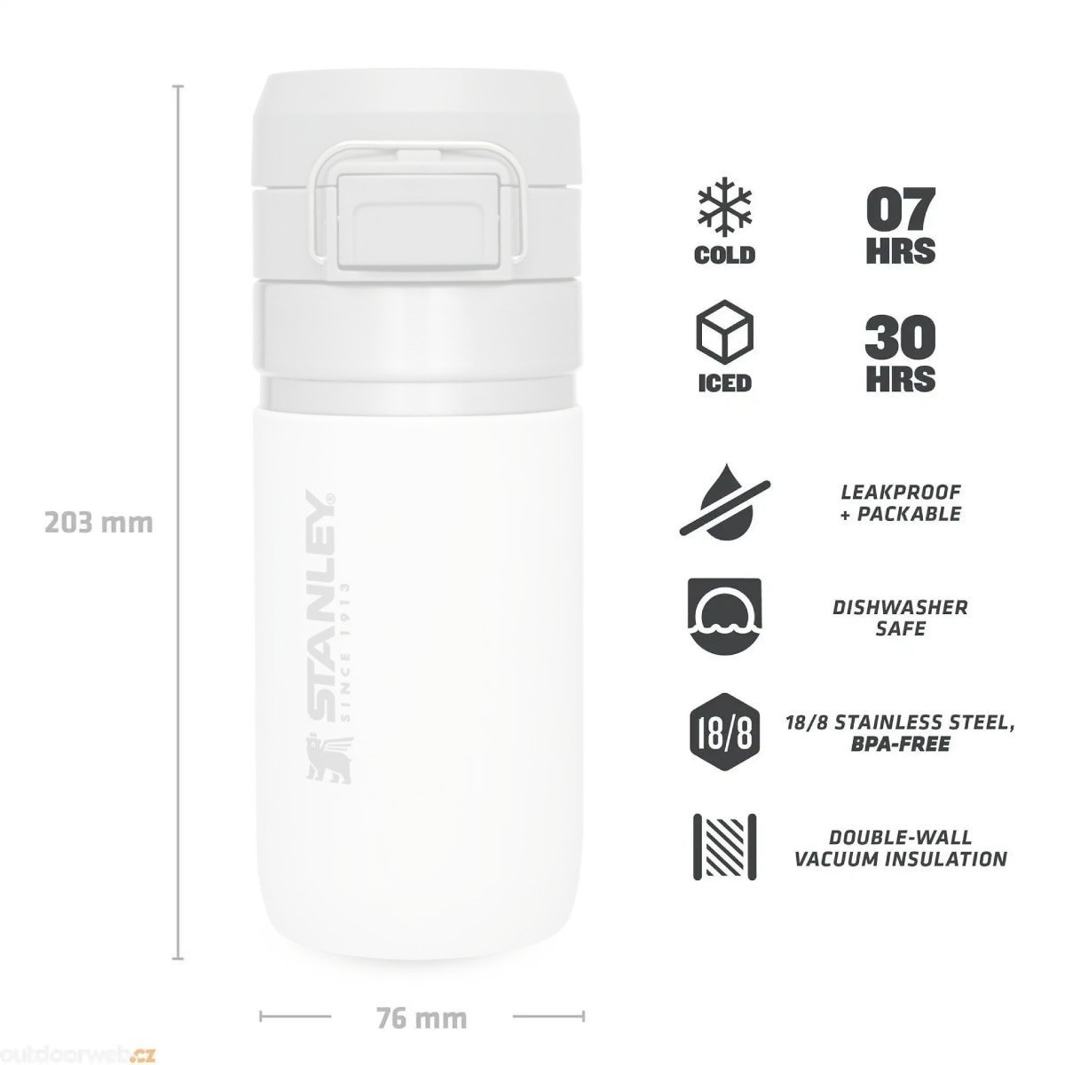 STANLEY QUICK-FLIP FLASA ZA VODU 0 47 lit 