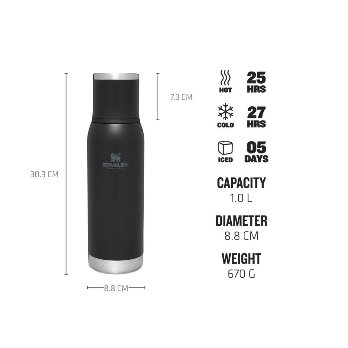 Stanley Adventure To-Go Bottle 1.0 L termos flaša 