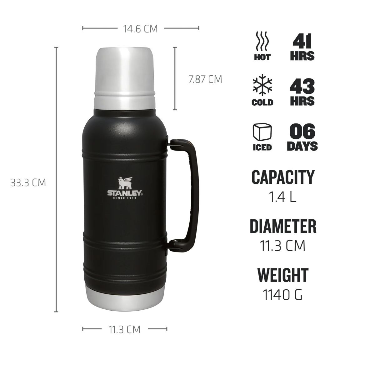 Stanley The Artisan termos boca 1.4 L 