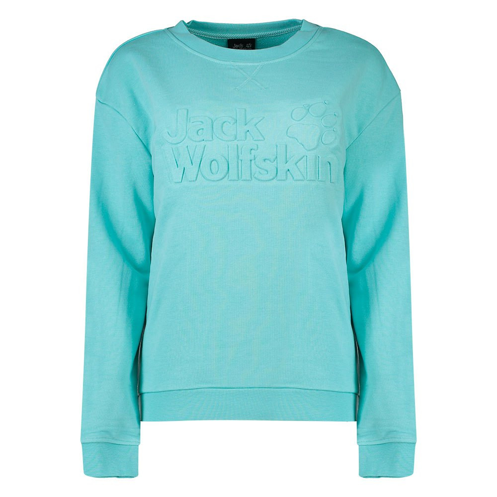 JACK WOLFSKIN DUKSERICA LOGO SWEATSHIRT W 
