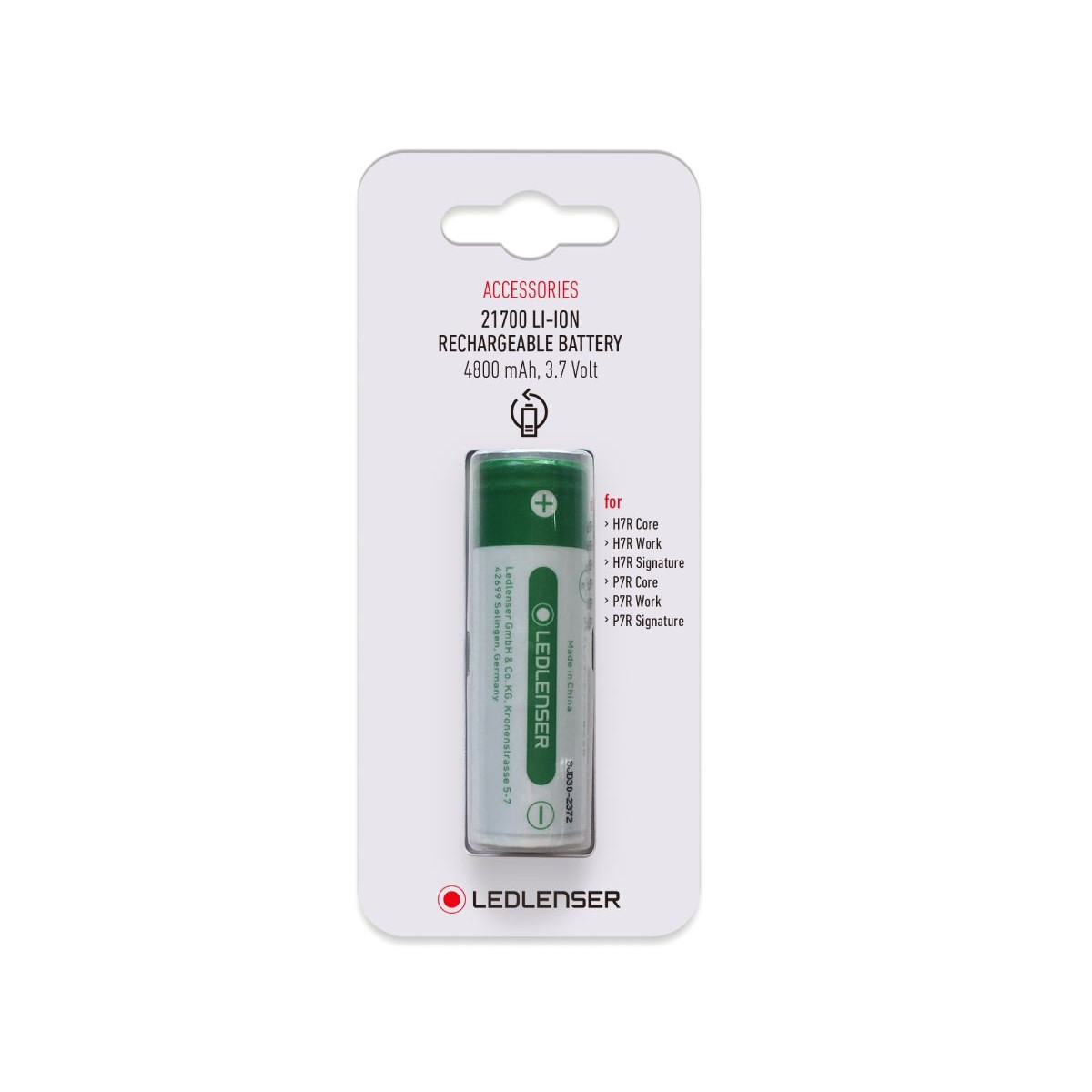 LEDLENSER zamjenska baterija 21700 Li-Ion 