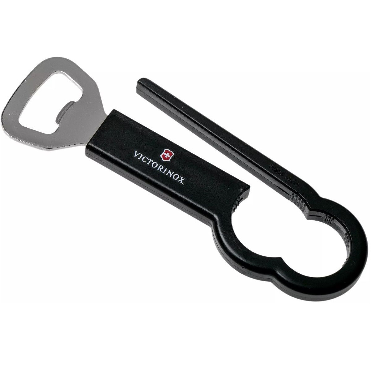 PET BOTTLE OPNER BLACK SWITZER VICTORINOX 