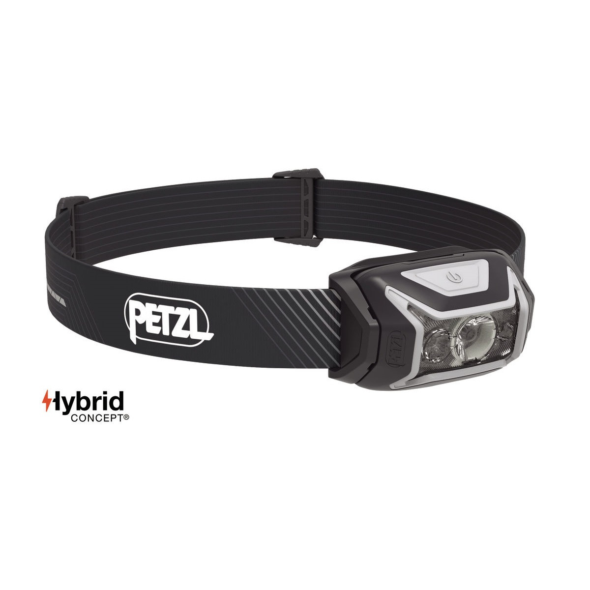 ACTIK® CORE Petzl čeona lampa, siva 600 lm 