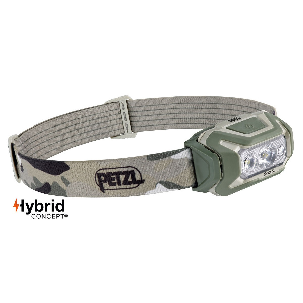 Aria 2 RGB Petzl čeona lampa, camo 450 lm 