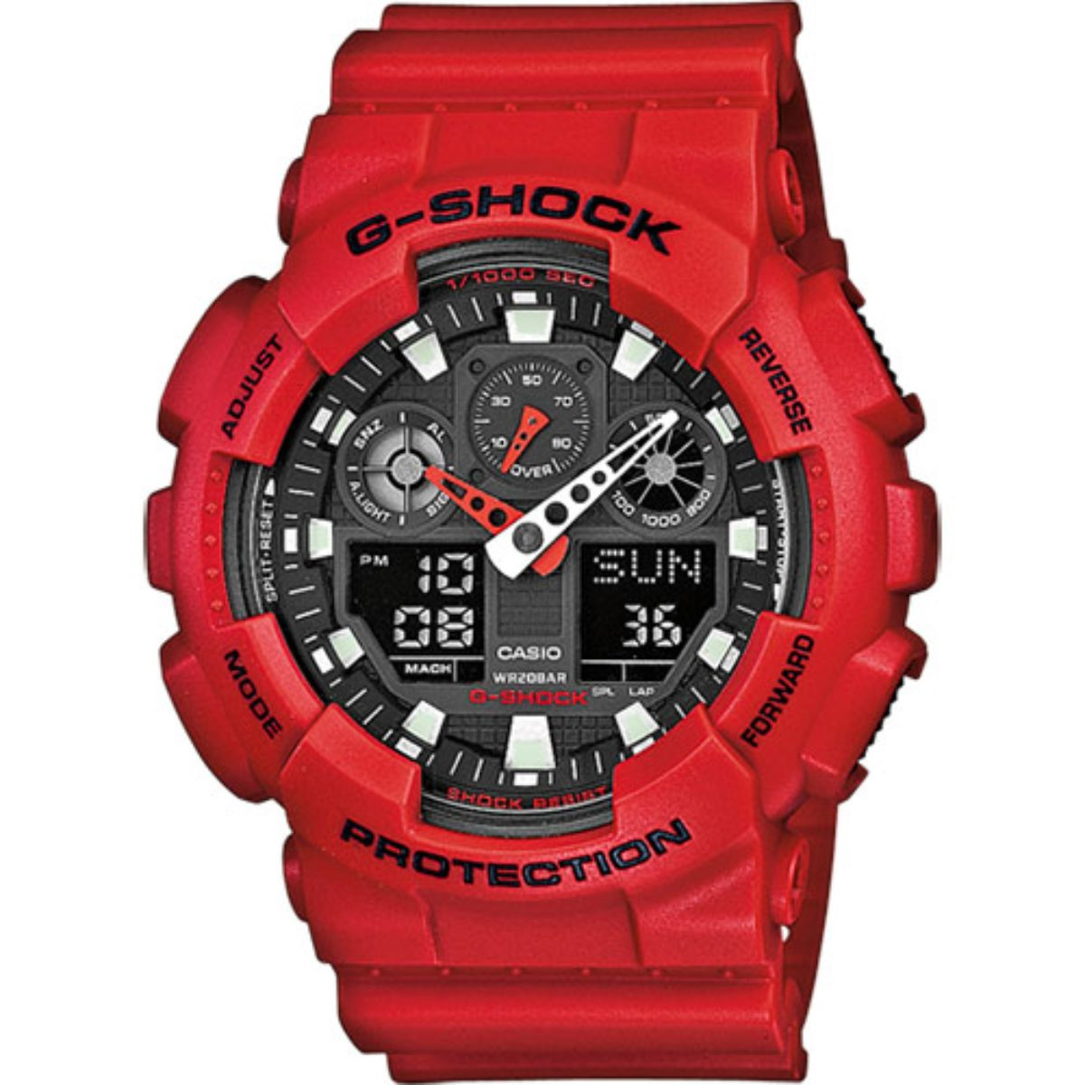 GA-100B-4AER CASIO SAT 