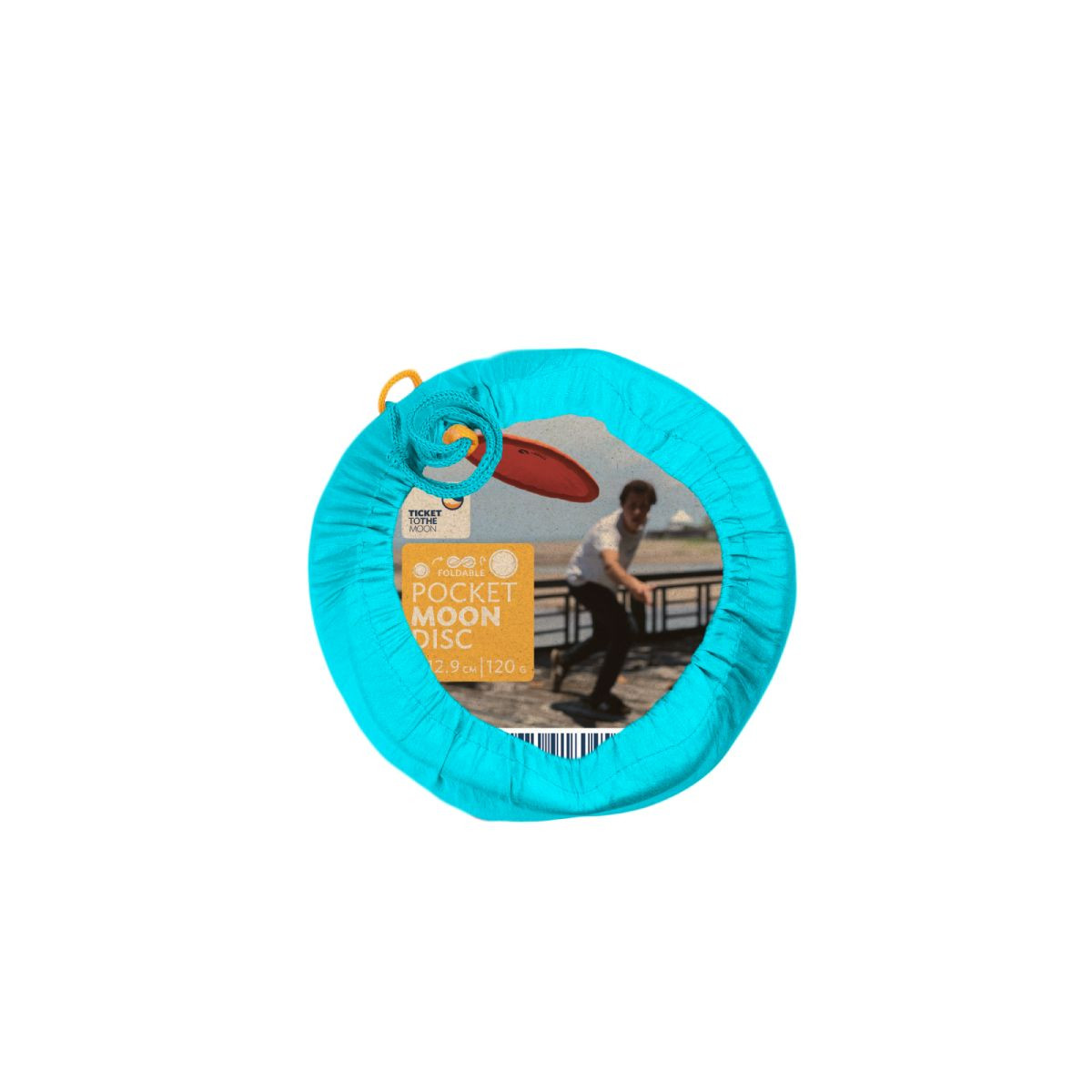 Pocket Moon Disc frizbi tirkizni 