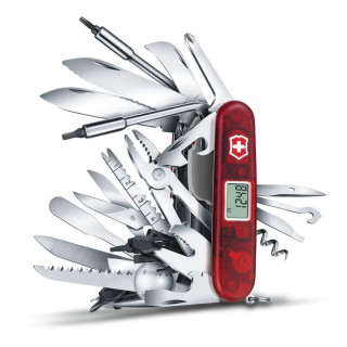 SWISS CHAMP XAVT red transluce VICTORINOX 