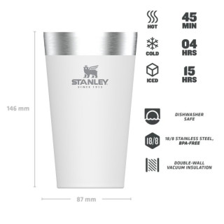 Stanley Adventure Stacking Beer čaša 0.47L bijela 