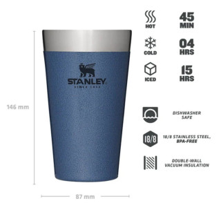 Stanley Adventure Stacking Beer čaša 0.47L plava 