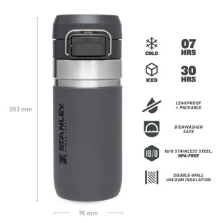 Stanley Go Quick Flip flaša za vodu 0.47L 