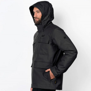 JACK WOLFSKIN JAKNA POINT BARROW BLACK S 