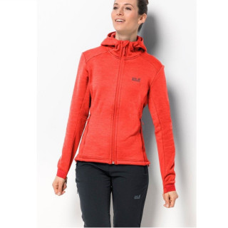 JACK WOLFSKIN JAKNA MORNING SKY WOMEN ORANGE CORAL L 