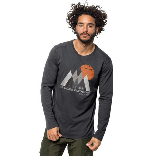 JACK WOLFSKIN MAJICA MOUNTAIN LONGSLEEVE M EBONY XXL 
