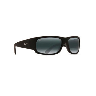 MAUI JIM NAOCARE, WORLD CUP MATTE BLACK RUBBER 