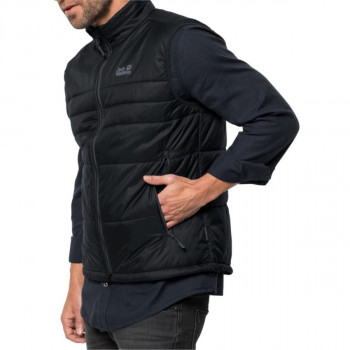 JACK WOLFSKIN PRSLUK ARGON VEST M BLACK S 