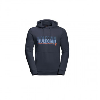 JACK WOLFSKIN DUKSERICA SLOGAN HOODY M 