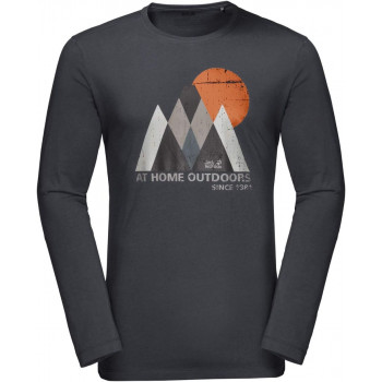 JACK WOLFSKIN MAJICA MOUNTAIN LONGSLEEVE M EBONY M 