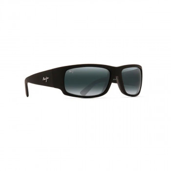 MAUI JIM NAOCARE, WORLD CUP MATTE BLACK RUBBER 