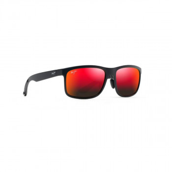 MAUI JIM NAOCARE, HUELO MATTE BLACK 