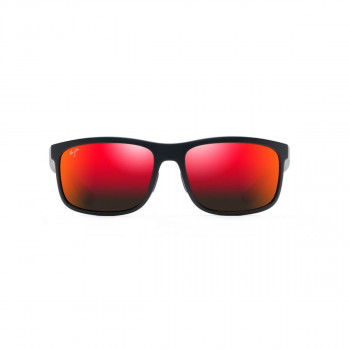 MAUI JIM NAOCARE, HUELO MATTE BLACK 
