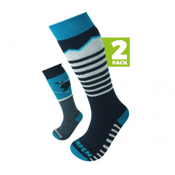 LORPEN CARAPE MERINO KIDS SKI 2 PACK ECO 