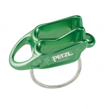 PETZL SPRAVA ZA SPUSTANJE REVERSO ZELENA 