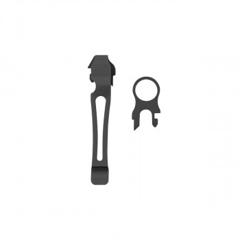 Pocket clip & Lanyard Ring dodaci za Leatherman, crni 