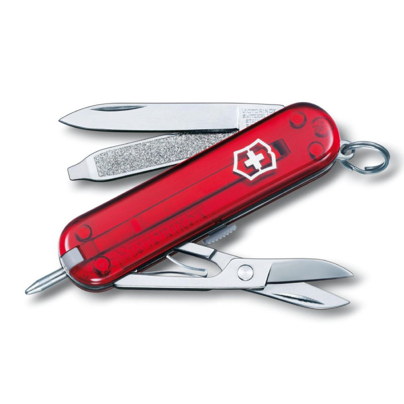VICTORINOX DZEPNI NOZ SIGNATURE CRVENE PROZIRNE 