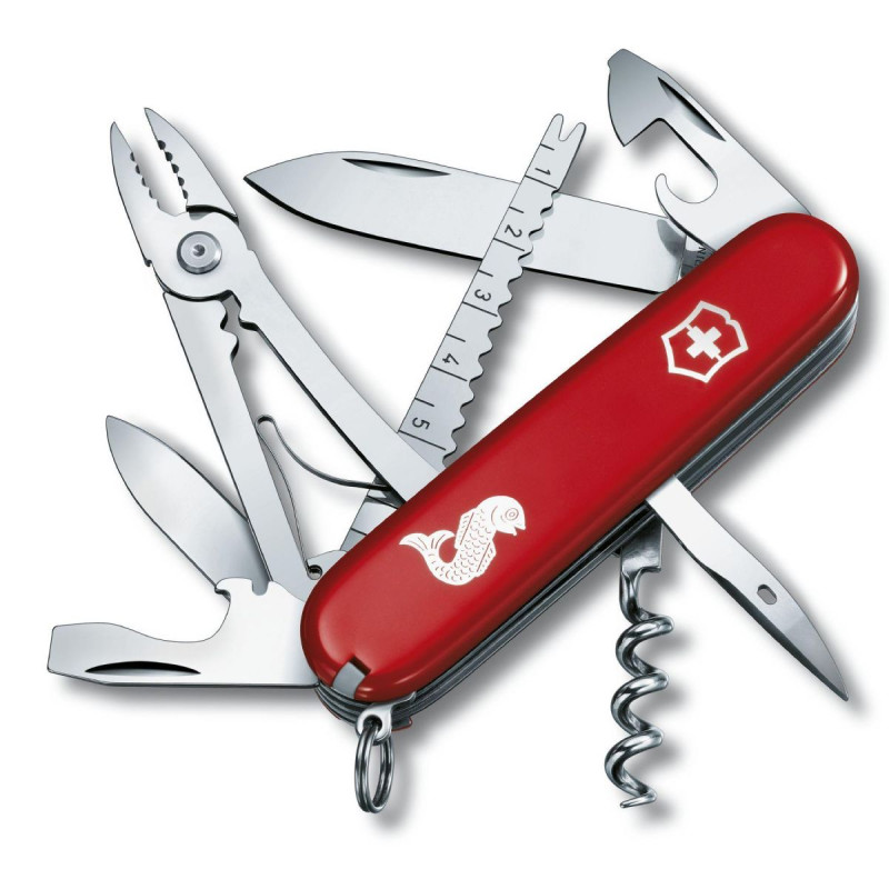 SWISS ARMY KNIFE ANGLER red VICTORINOX 