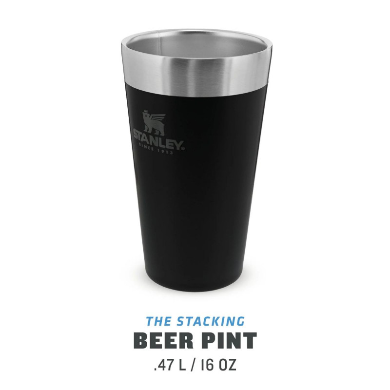 Stanley Adventure Stacking Beer čaša 0.47L crna 