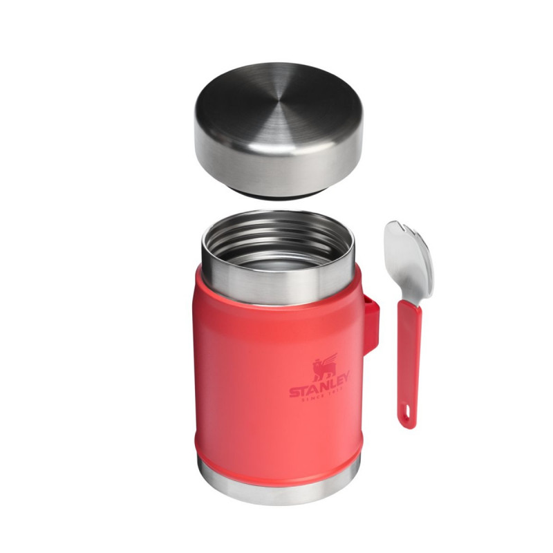 Classic Legendary Food Jar + Spork 0.4L termos za hranu, koral 