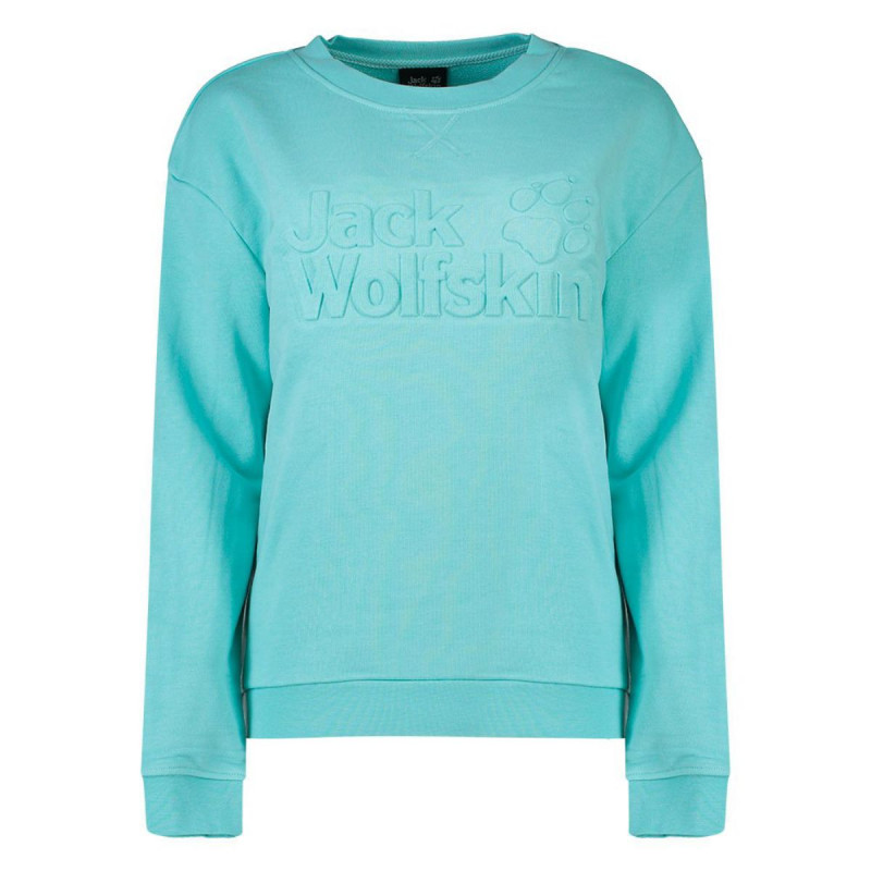 JACK WOLFSKIN DUKSERICA LOGO SWEATSHIRT W 