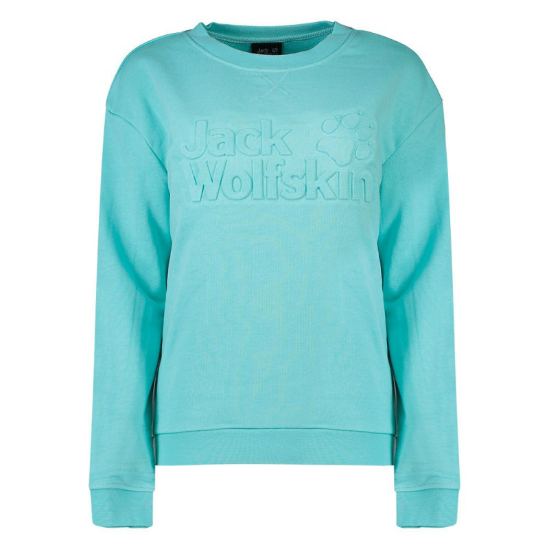 JACK WOLFSKIN DUKSERICA LOGO SWEATSHIRT W 