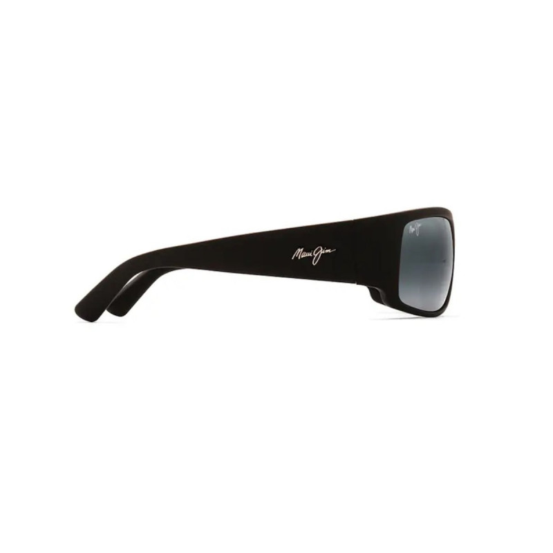 MAUI JIM NAOCARE, WORLD CUP MATTE BLACK RUBBER 