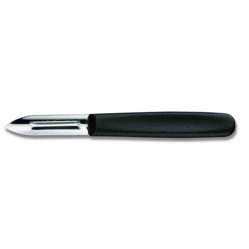 VICTORINOX POTATO PEELER, BLACK, NYLON GULJAC 