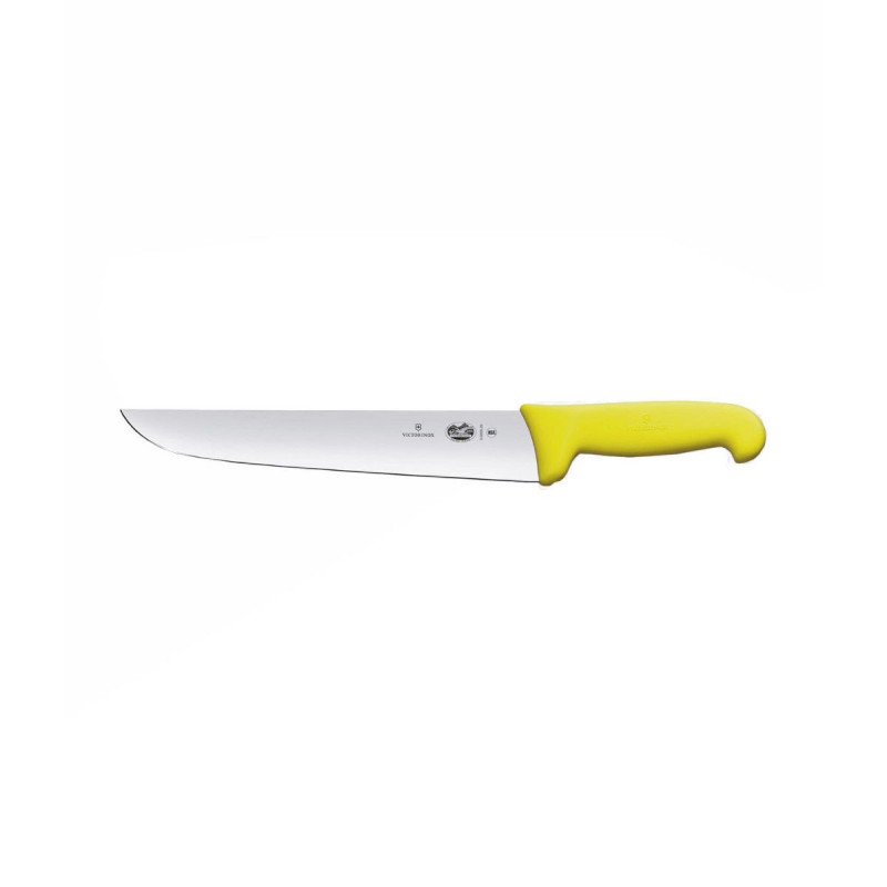 Butcher mesarski nož Victorinox, fibrox drška, 26 cm žuti 