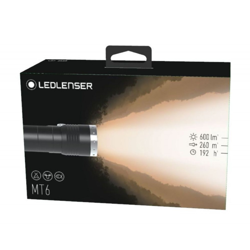 LED LENSER MT6 CRNA 