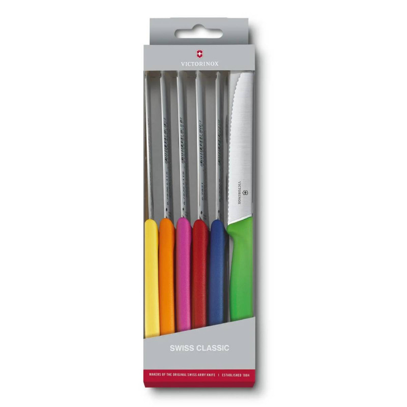 VICTORINOX KUHINJSKI NOŽEVI SET 6 KOMADA 11cm 