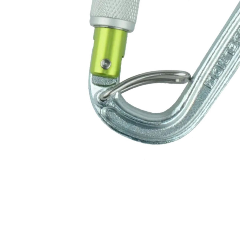 Edelrid HMS BRUCE STEEL SCREW FG čelični karabiner 