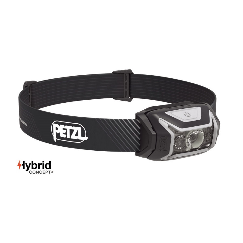 ACTIK® CORE Petzl čeona lampa, siva 600 lm 