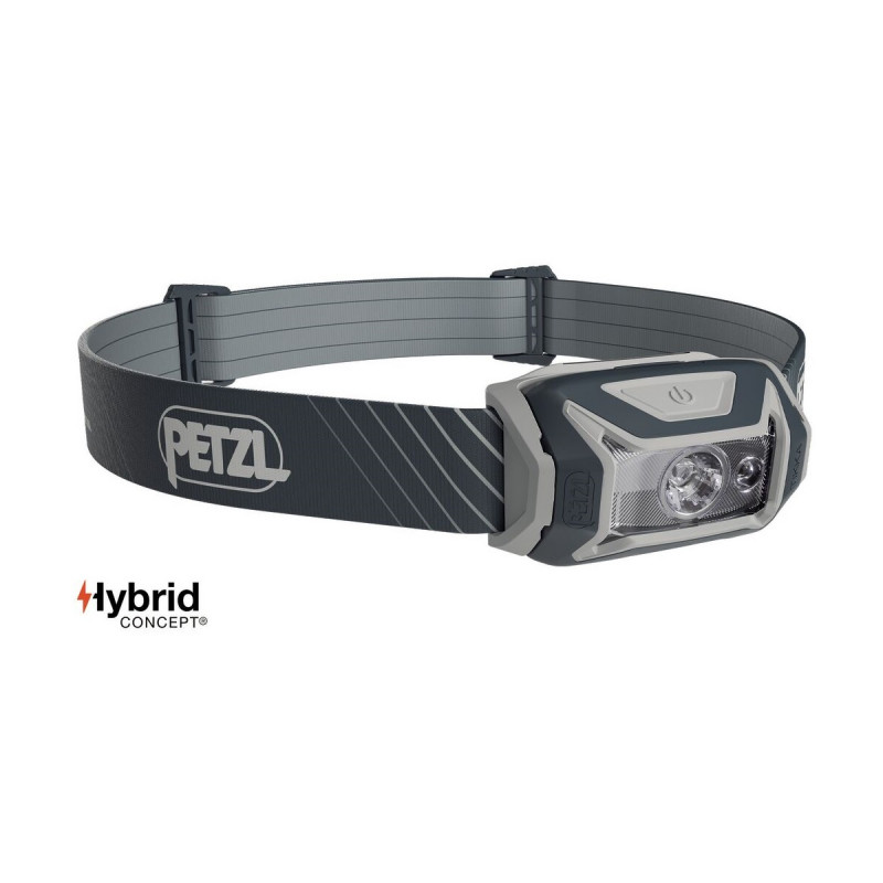 TIKKA® CORE Petzl čeona lampa, siva 450 lm 