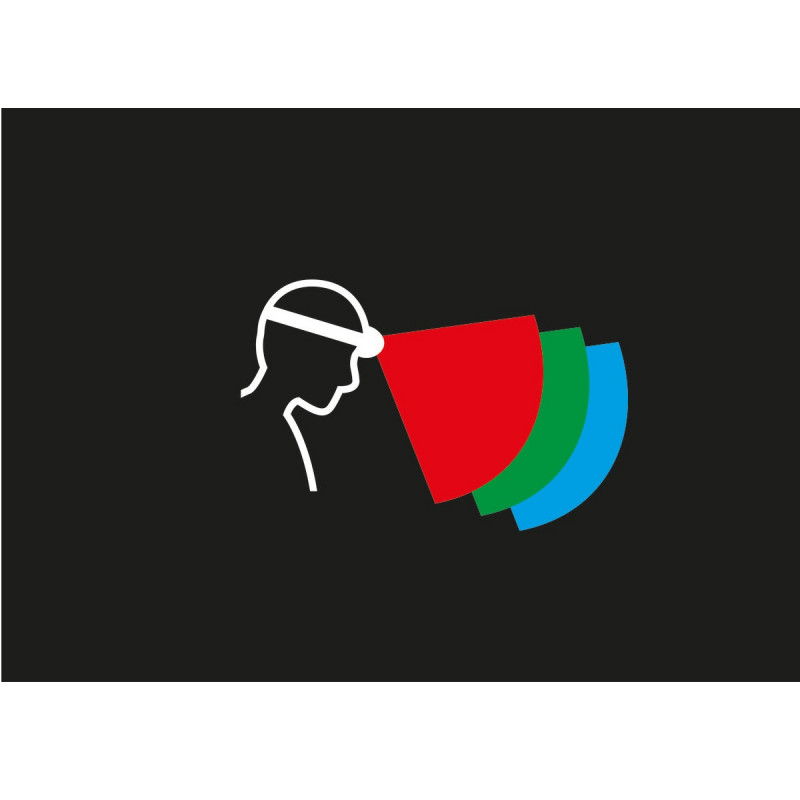 Aria 2 RGB Petzl čeona lampa, camo 450 lm 