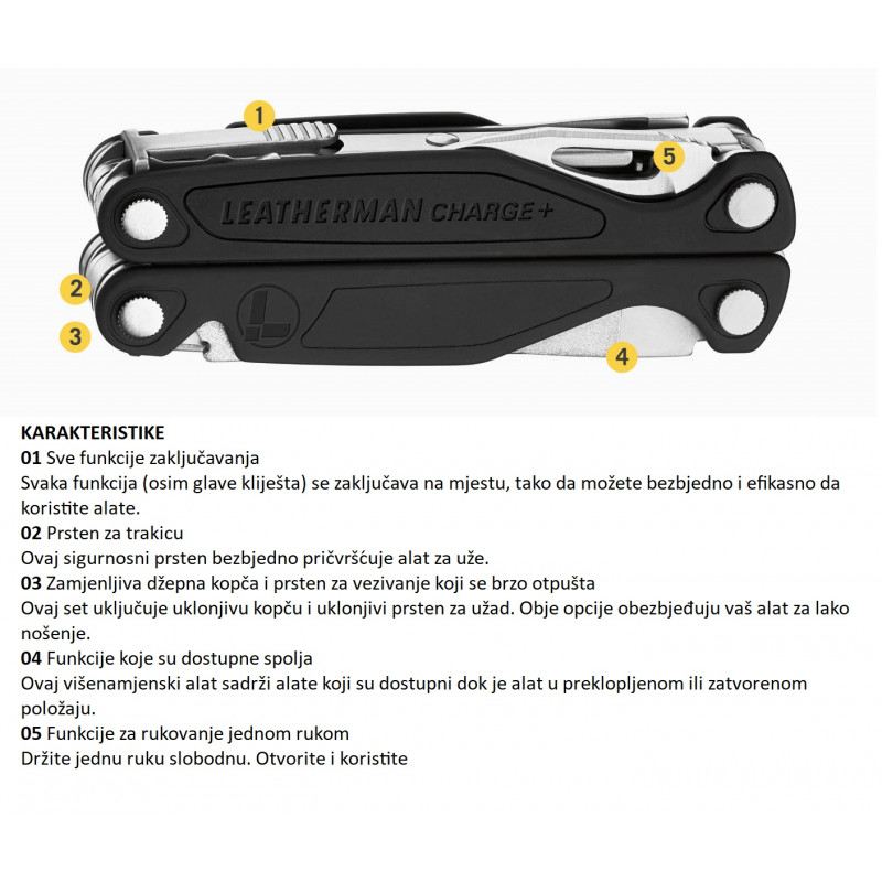 CHARGE®+ Leatherman multialat 
