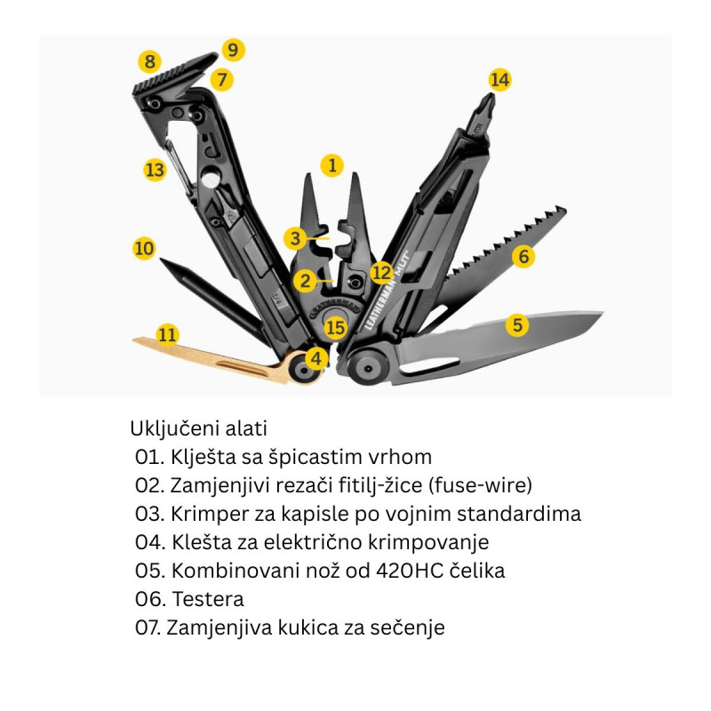 MUT® EOD Leatherman multialat 