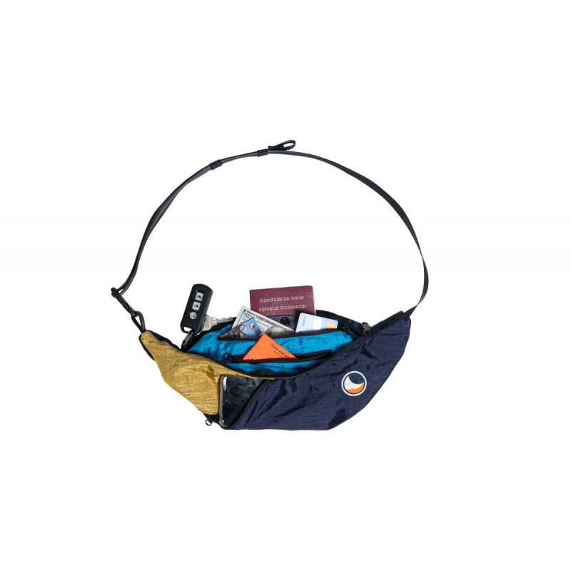 Sling bag Ticket To The Moon torbica siva/plava 